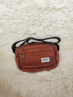 High Cultured Corduroy Sling Bag
