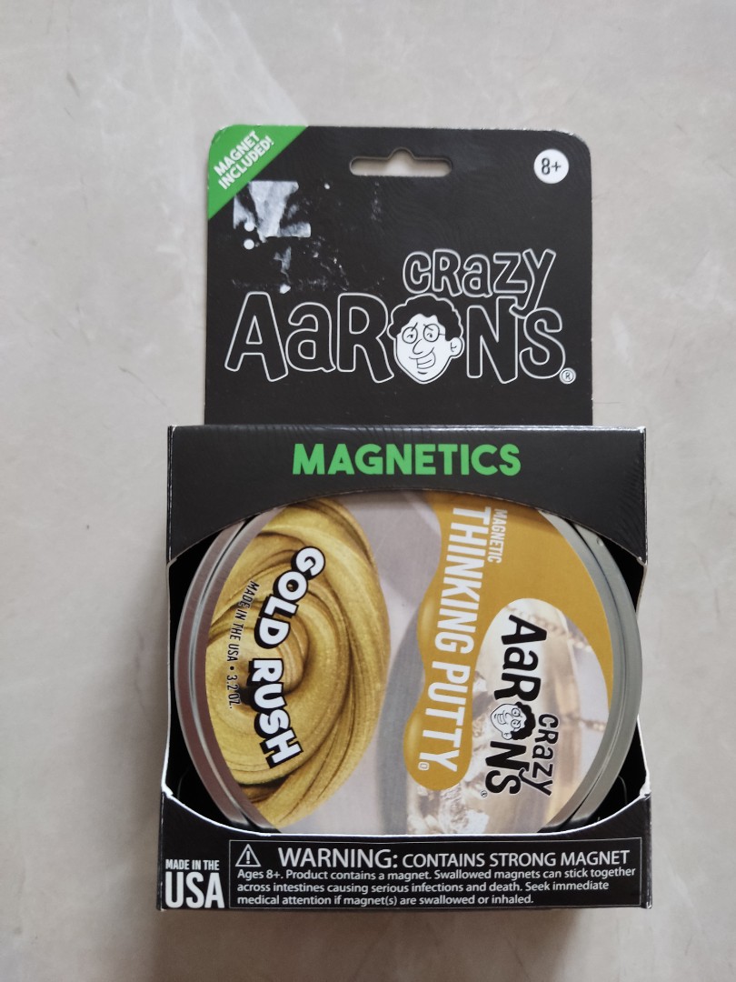 Crazy Aarons Gold Rush thinking putty Hobbies Toys Toys