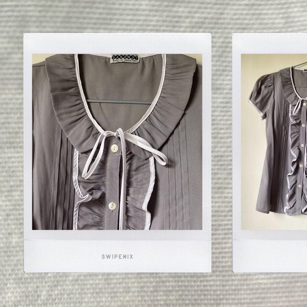 Cute casual office wear blouse