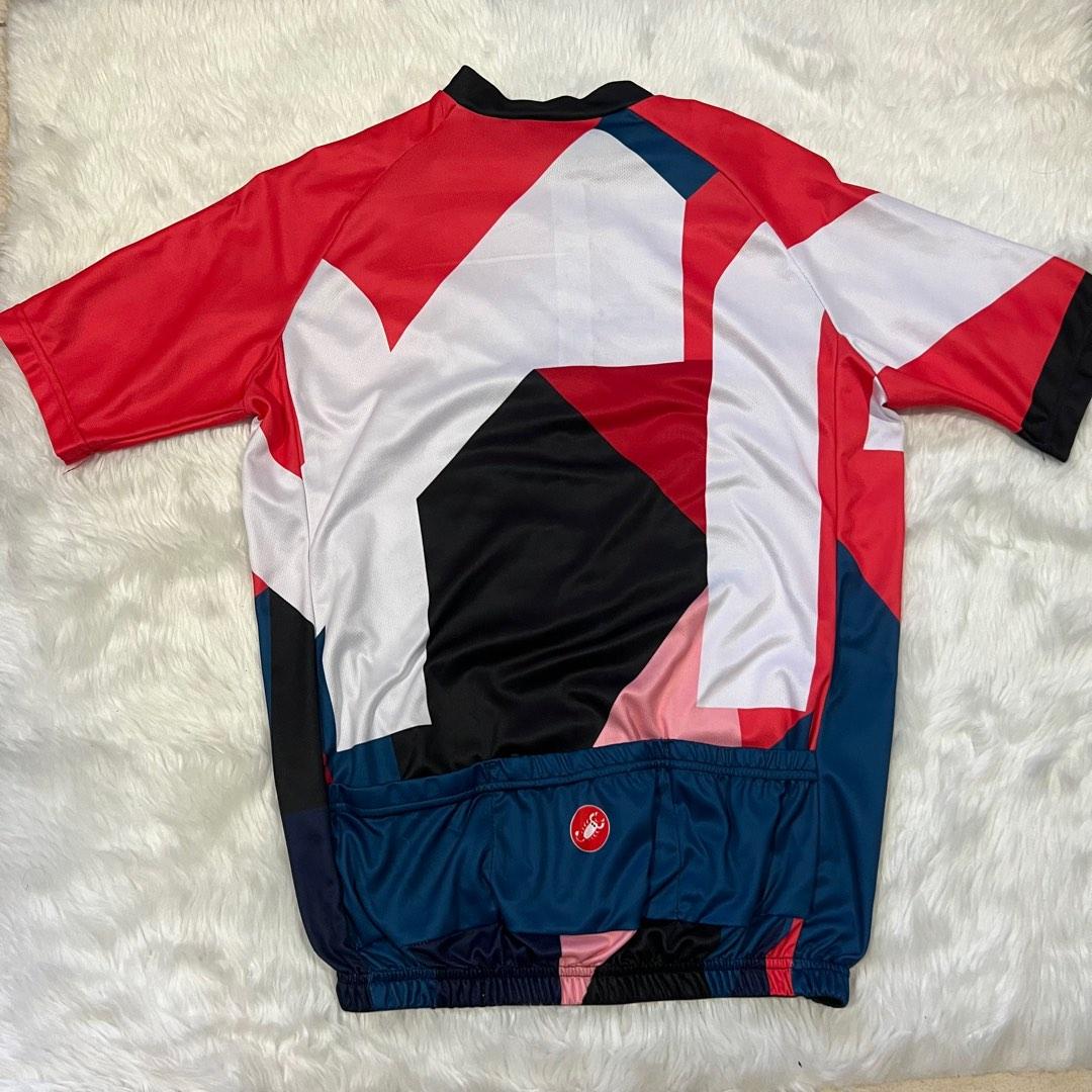 Cycling Jersey in 3XL (Multi-Color) (Category: Activewear) located in Pasig City. Submitted by shacncpcn (Listing ID 1190960819, Image 2). Description: 🔹 Actual photos posted. Kindly take note though that color may vary due to lighting. 🔹Size: 2XL - womens (Please see last two photos for laid flat measurements - in inches) 🔹 Washed but never used RFS: Sold my MTB few months ago, decluttering and preparing for our first born's arrival Thank you