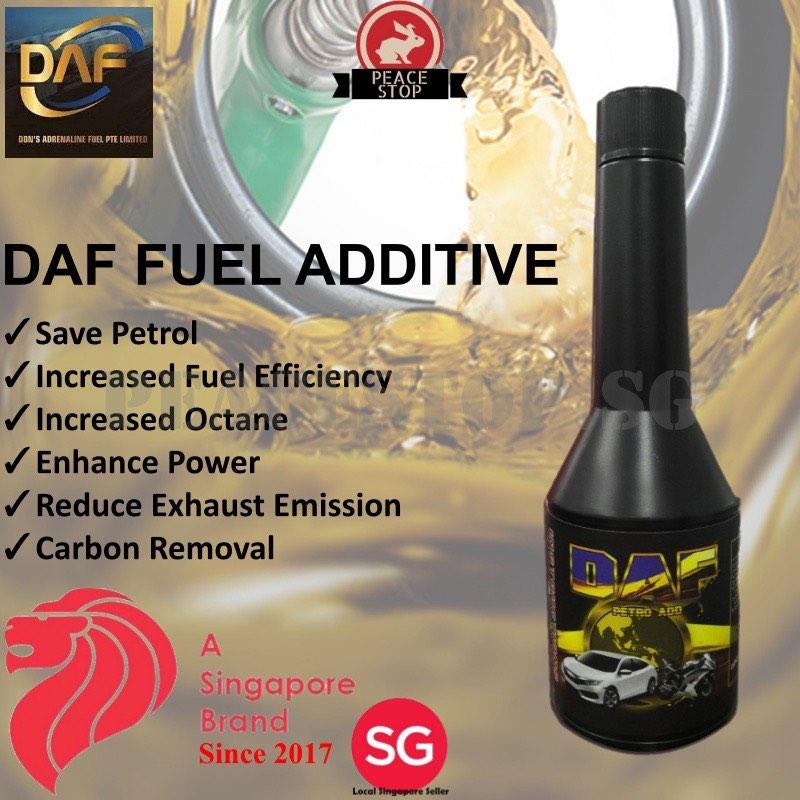 DAF Adrenaline Fuel Additive Saver Octane Booster Save Petrol Increase fuel efficiency Increase