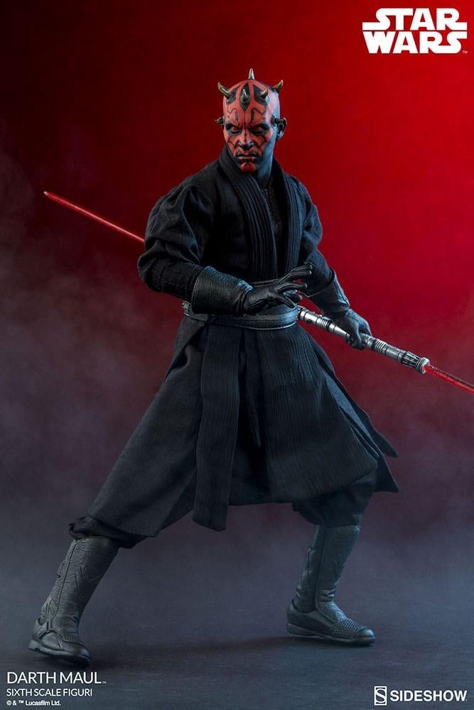 Darth Maul Star Wars Sideshow Collectible not hot toys Hobbies