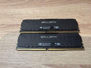 DDR4 Crucial Ballistix RAM 16gb 3600mhz (2x8gb)