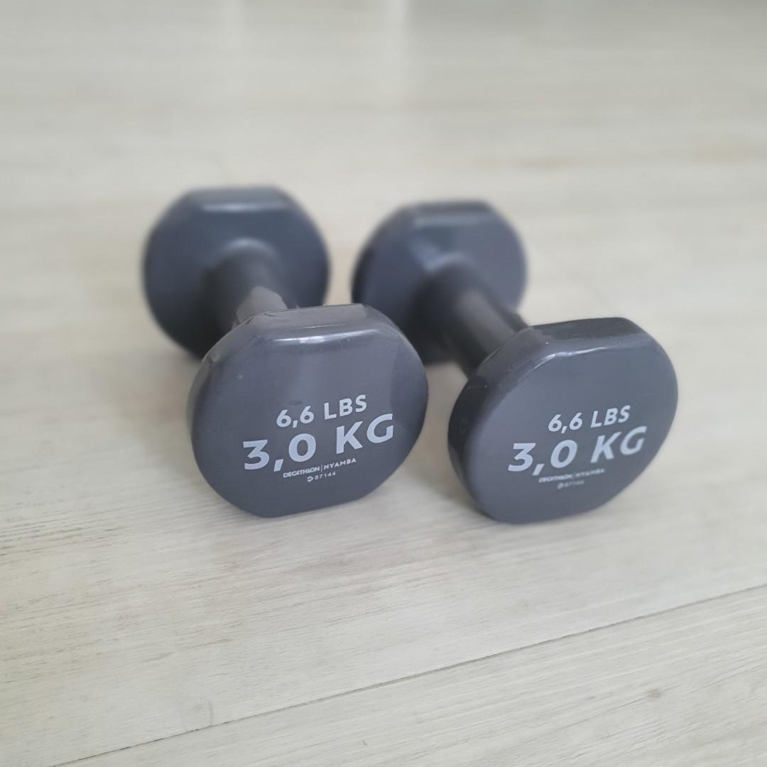 Decathlon hotsell hand weights