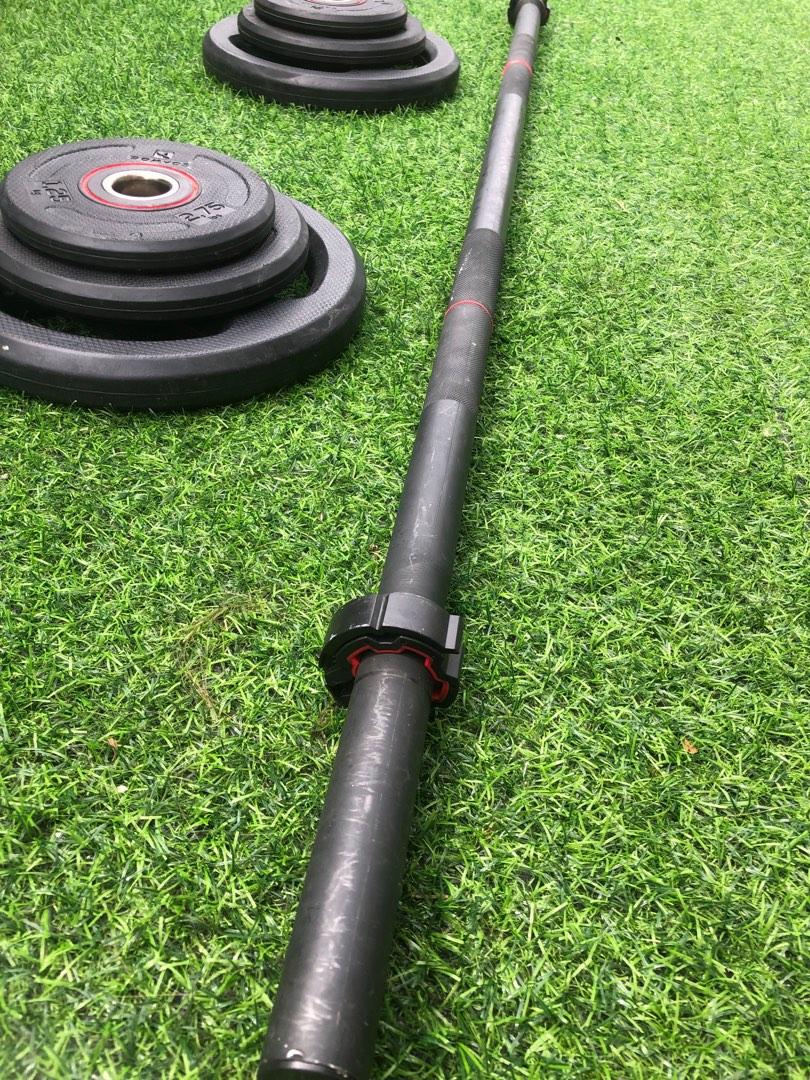 Decathlon Barbell, Sports Equipment, Exercise & Fitness, Weights