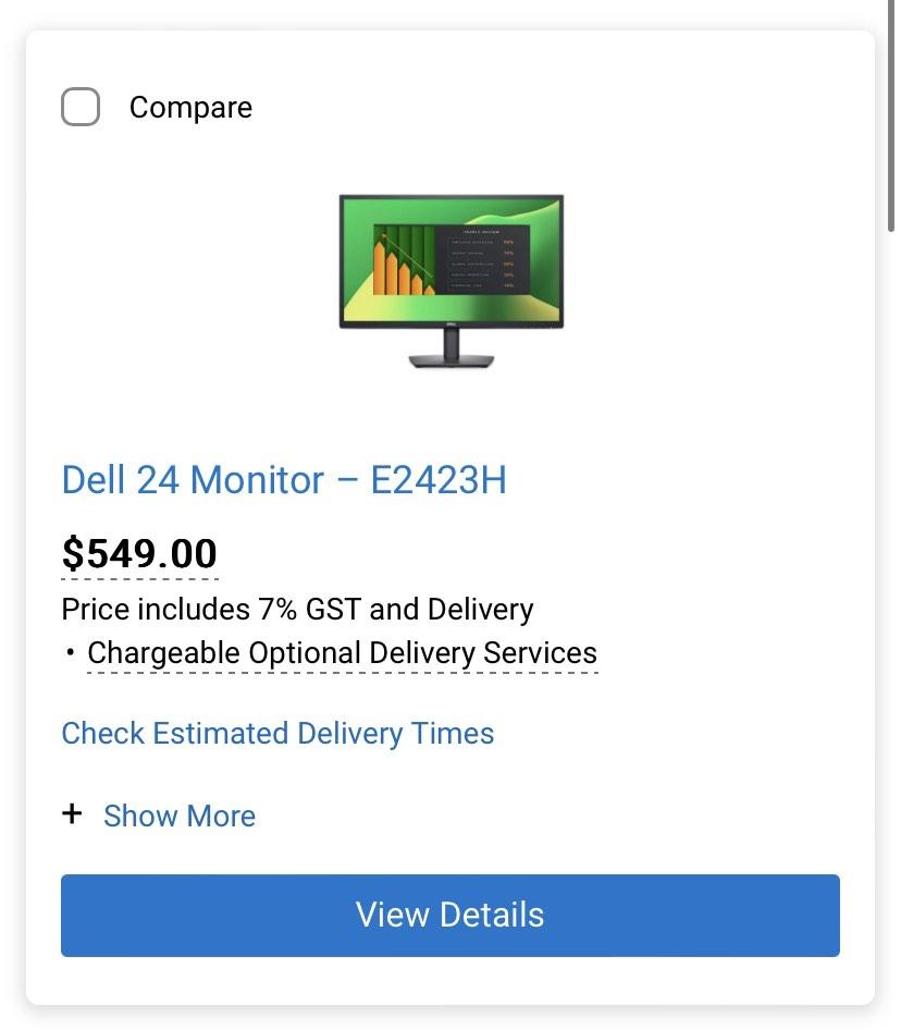 Dell 24 Monitor – E2423H