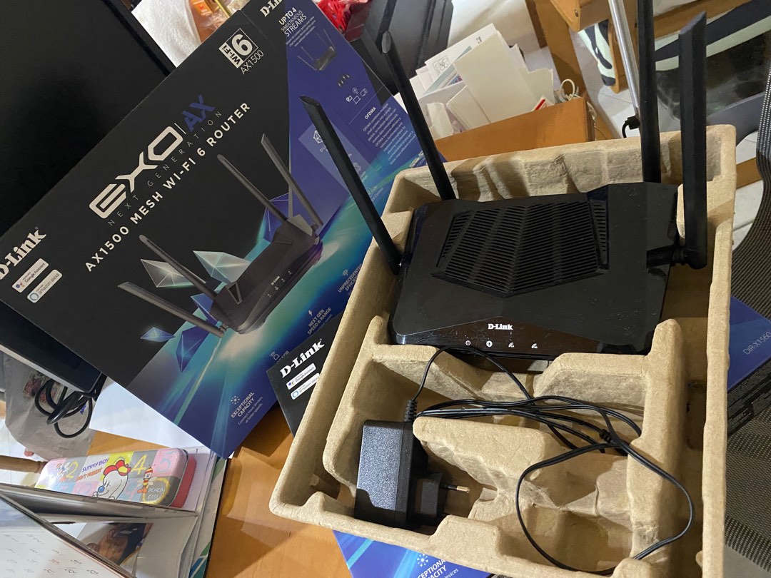D-link EXO AX 1500 mesh wifi router, Computers & Tech, Parts ...