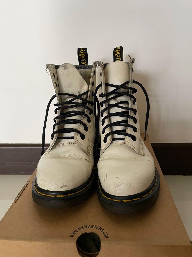Cheap white doc sale martens