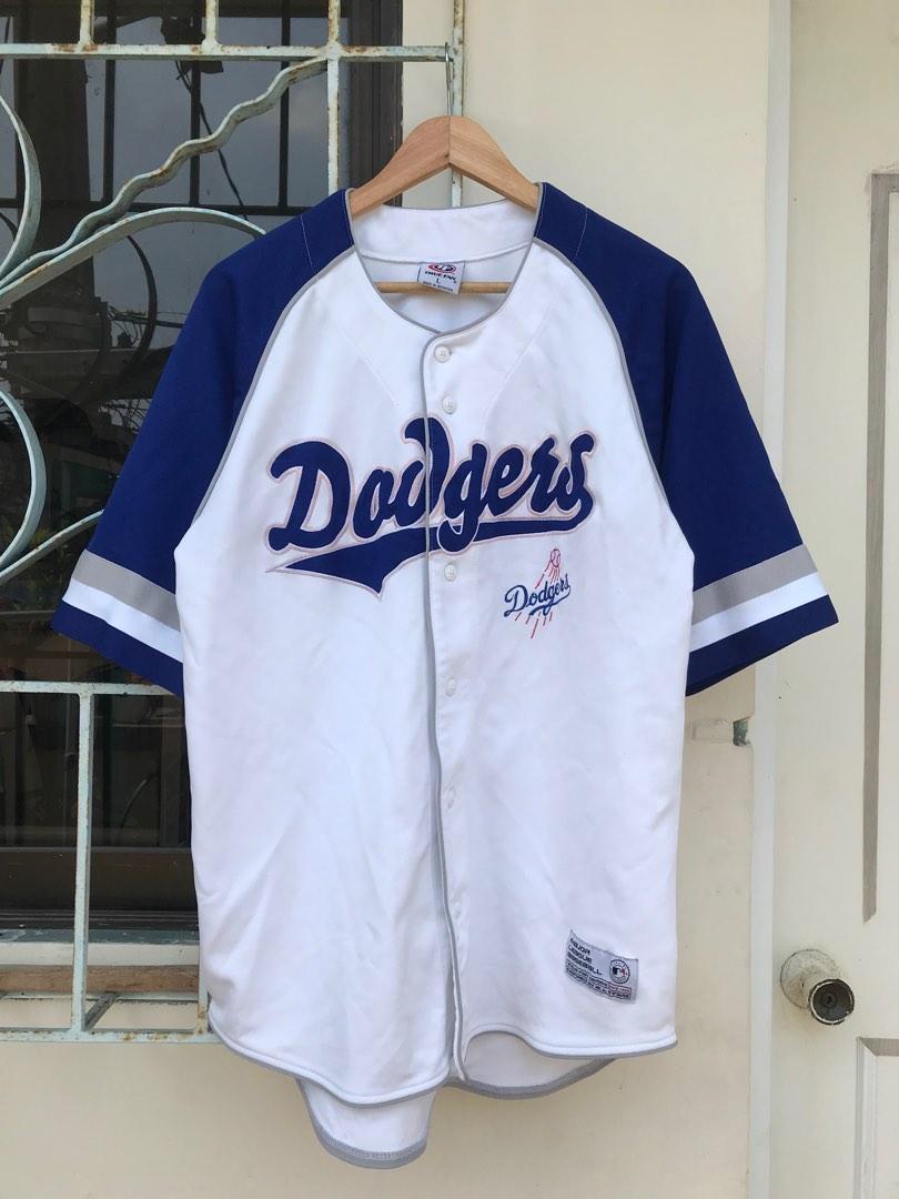 Los Angeles Dodgers Bad Bunny White Baseball Jersey - Kaiteez