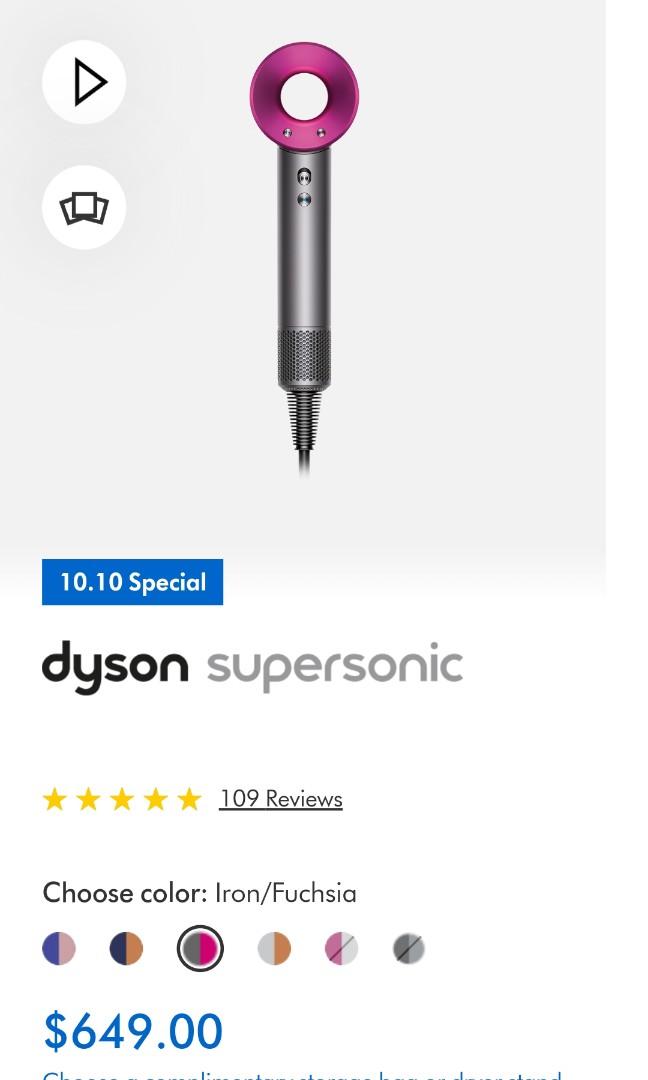 Dyson Supersonic Hair Dryer, Beauty & Personal Care, Hair on Carousell