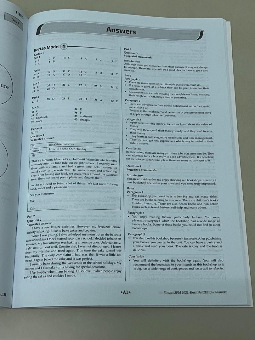 ENGLISH FIRASAT SPM KSSM, Hobbies & Toys, Books & Magazines, Textbooks