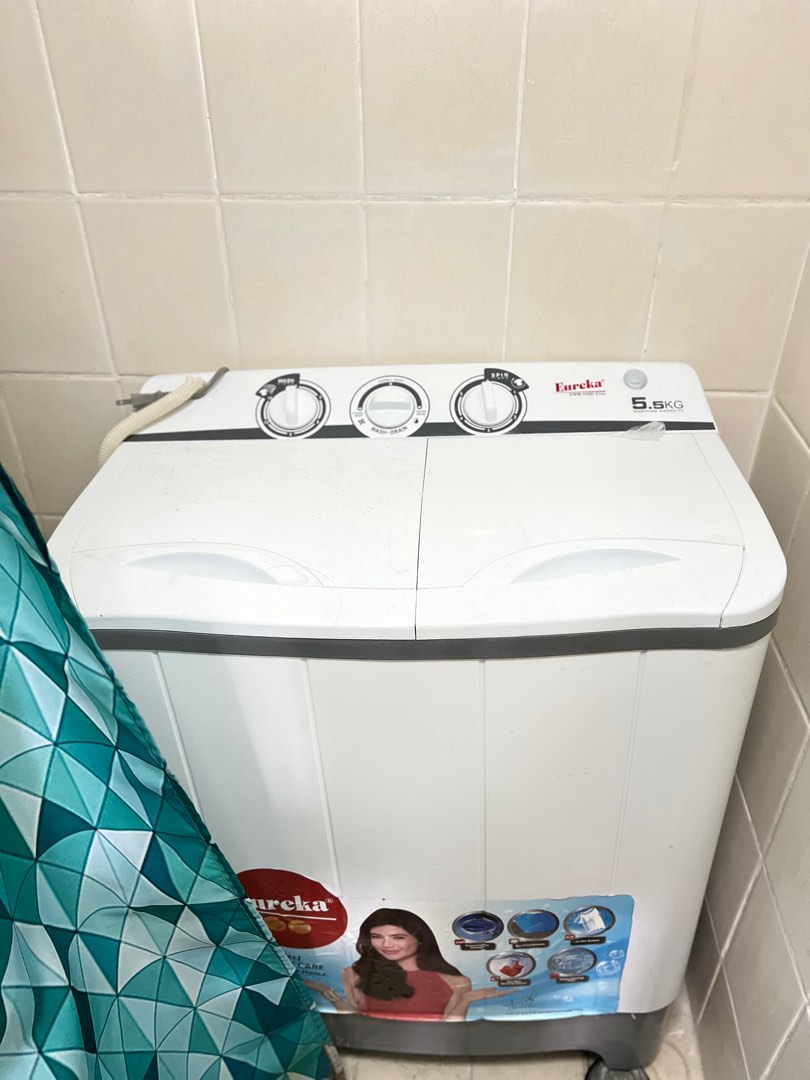 Eureka washing machine twin tub (washer & dryer), TV & Home Appliances