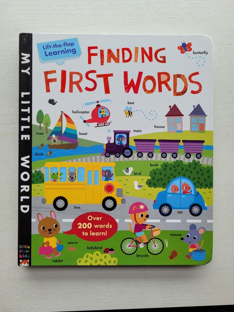 Lift the flap Finding First Words My Little World, Hobbies & Toys ...