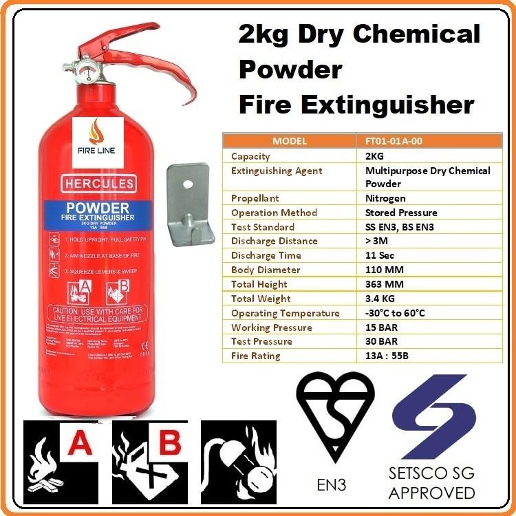 Fire extinguisher 4 kg A & B dry powder fire extinguisher, Furniture