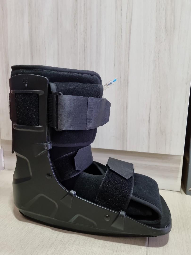 Walking boot with airpump for fractures and sprains, Health & Nutrition