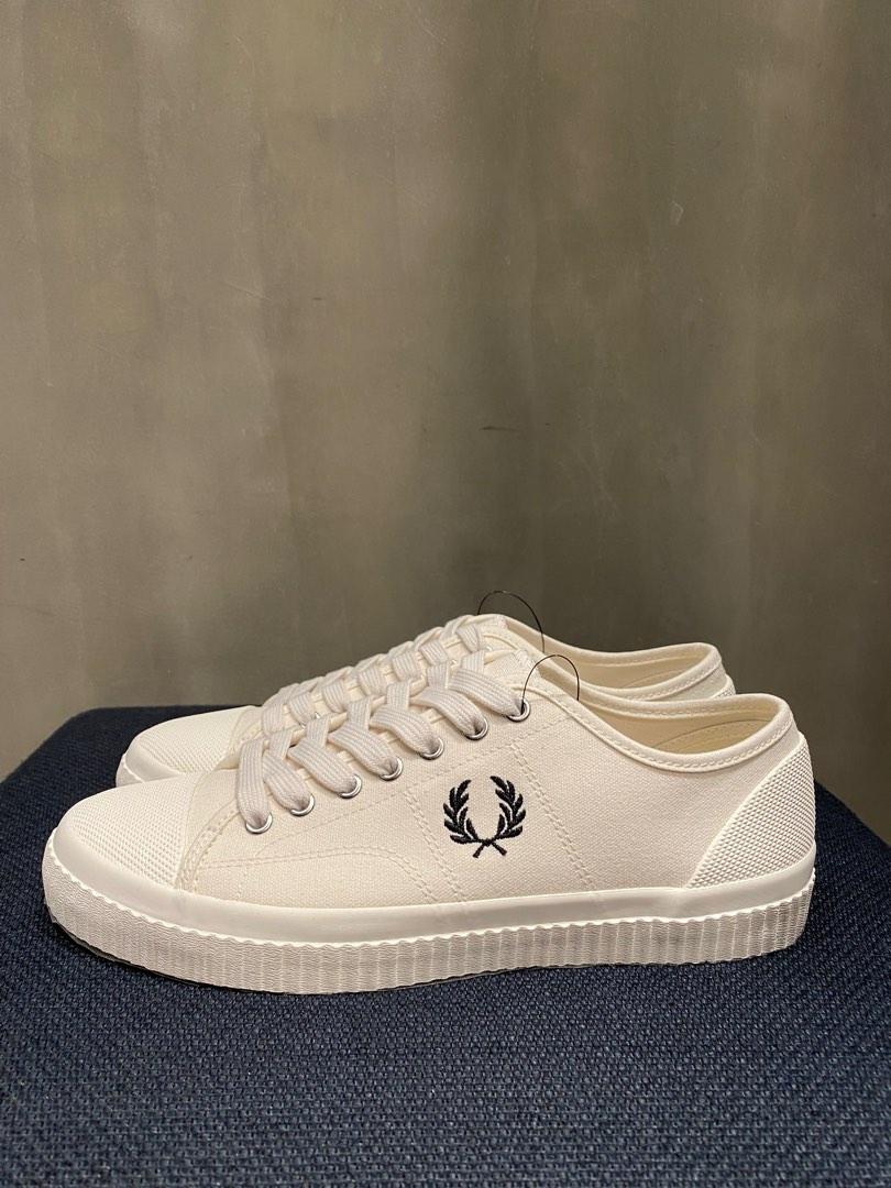 FRED PERRY 2022 秋冬新品男裝HUGHES LOW CANVAS SNEAKERS (B4365) 超