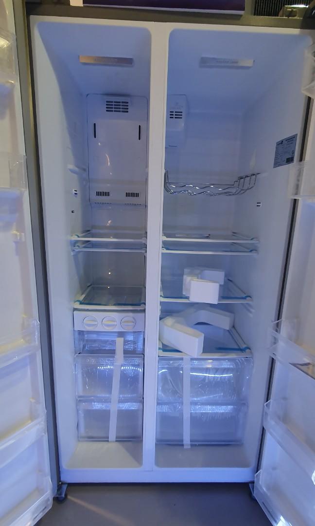 Fujidenzo Side By Side Refrigerator Inverter ( Brand New ), TV & Home