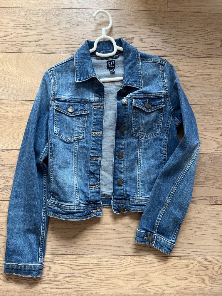 Gap denim jacket girls hot sale