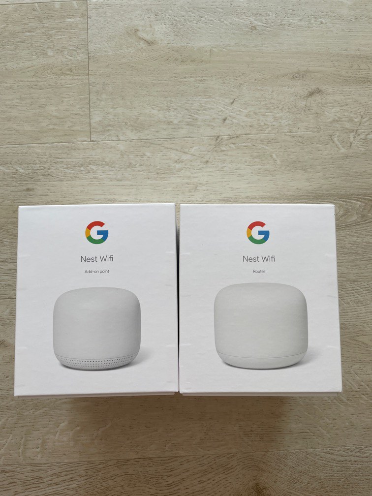 GOOGLE Nest wifi Router & point ( set), Computers & Tech, Parts