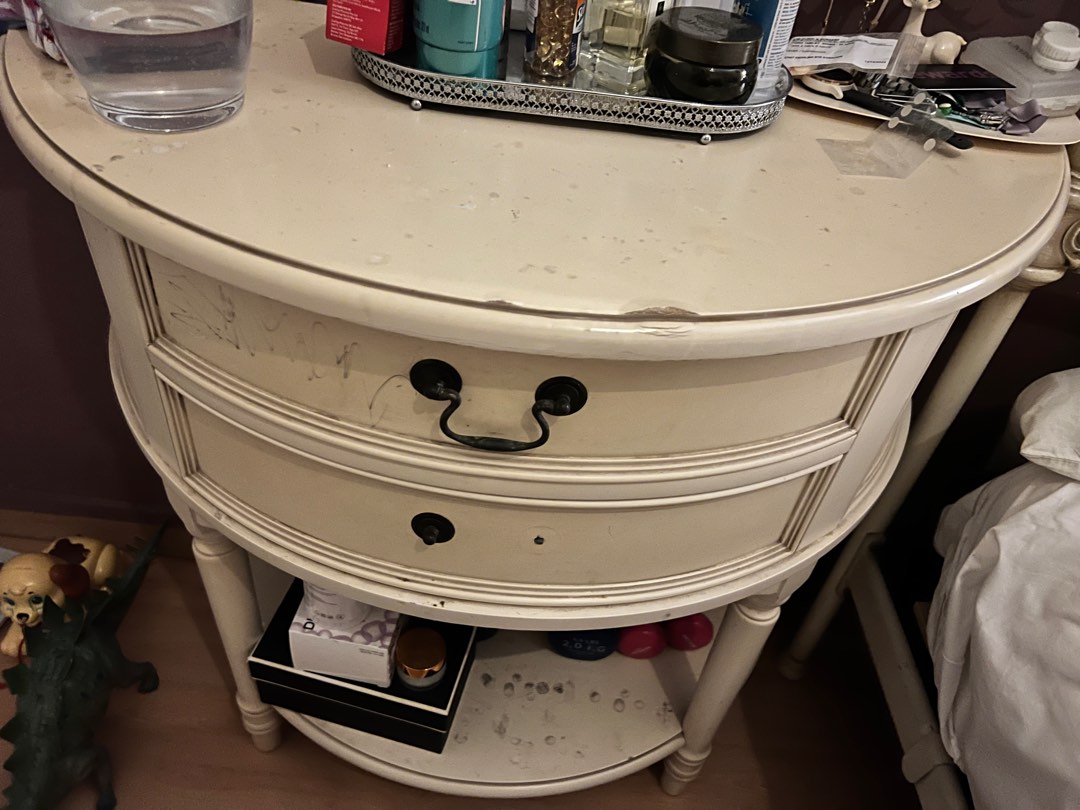 Half moon bedside table from Laura Ashley Furniture Home Living