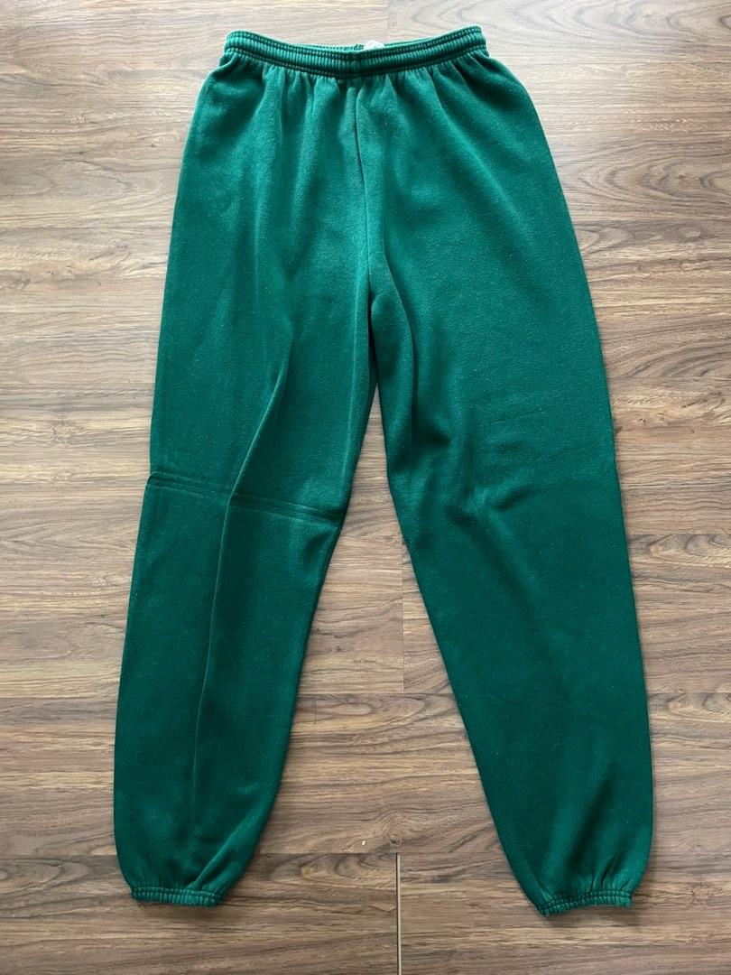 Hanes green 2025 sweatpants