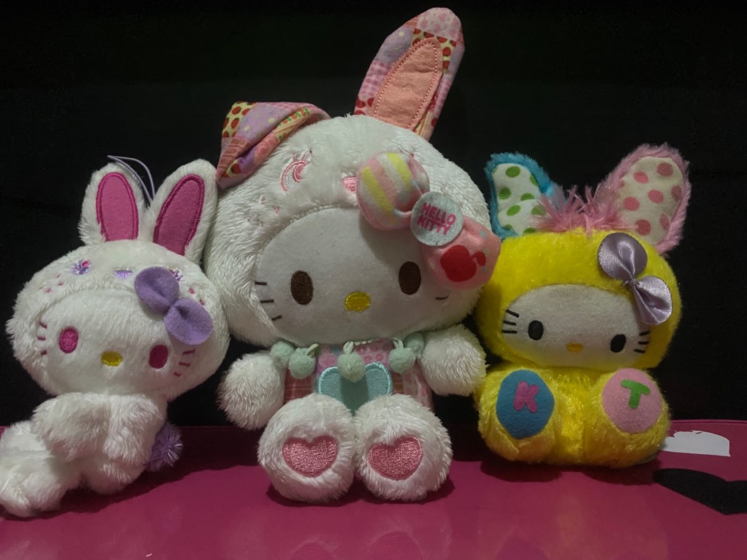 Hello Kitty Bunny Bundle, Hobbies & Toys, Toys & Games on Carousell