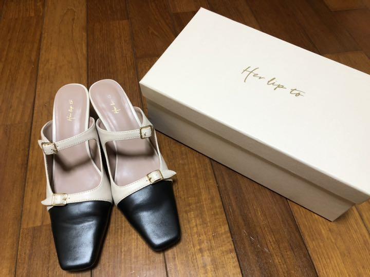 herlipto mademoiselle mule 23.5, 她的時尚, 鞋, 運動鞋在旋轉拍賣