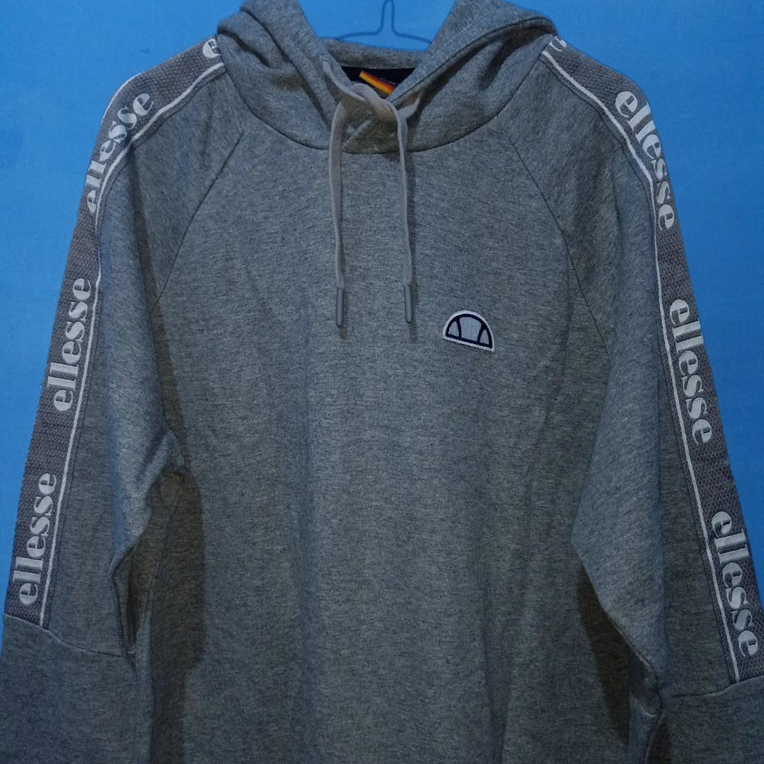 Ellesse tape hoodie sales