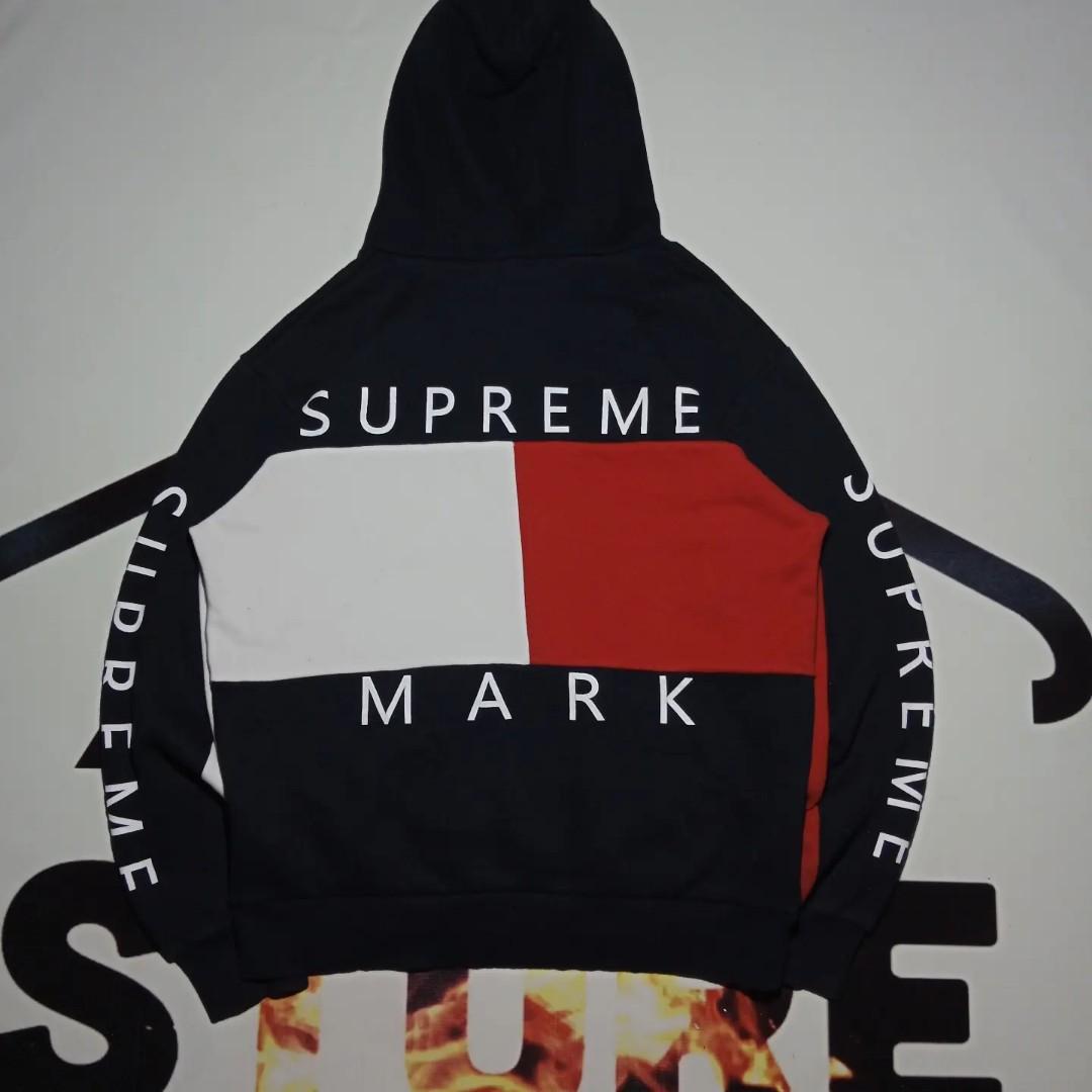 Hoodie supreme mark Fesyen Pria Pakaian Atasan di Carousell