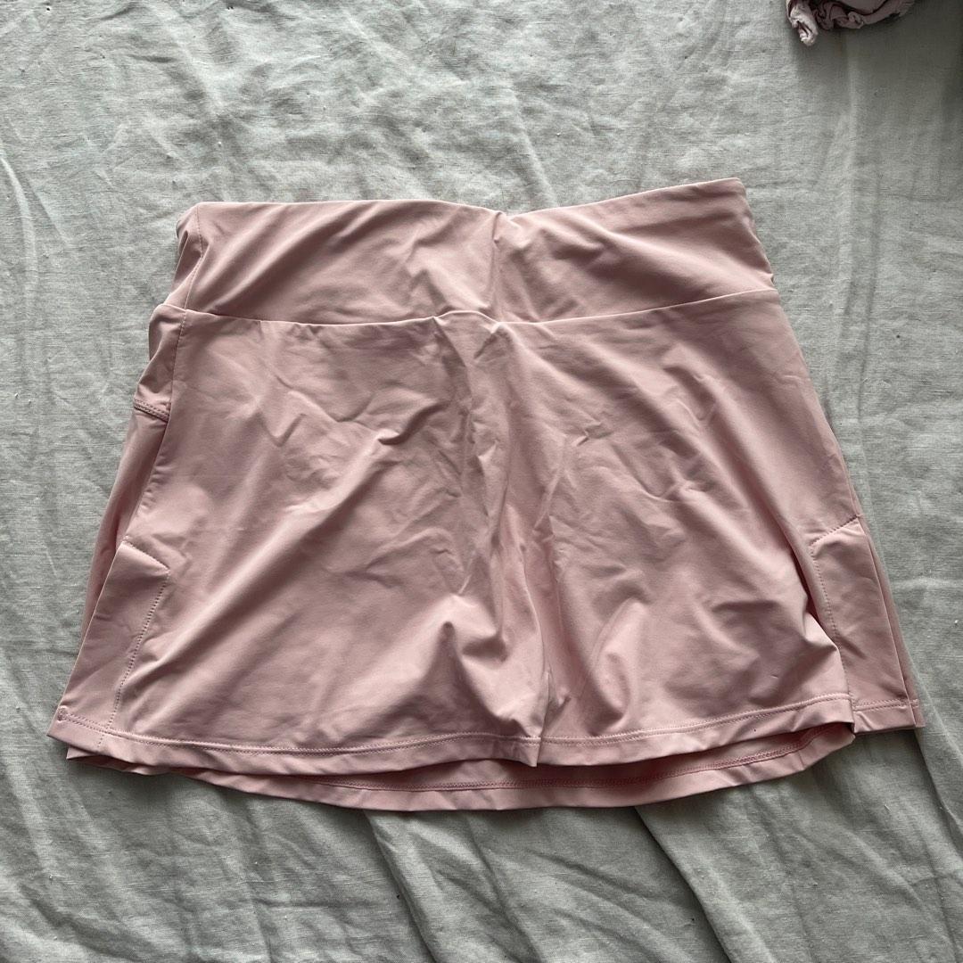 HOPPE FUMENG Pink Tennis Yoga Skirt Women s Fashion Bottoms