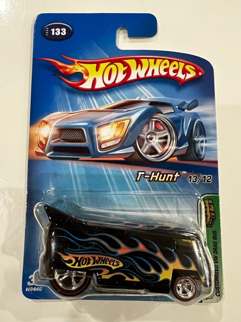 Hotwheels 2005 T-Hunt Customised Volkswagen Drag Bus (Black 