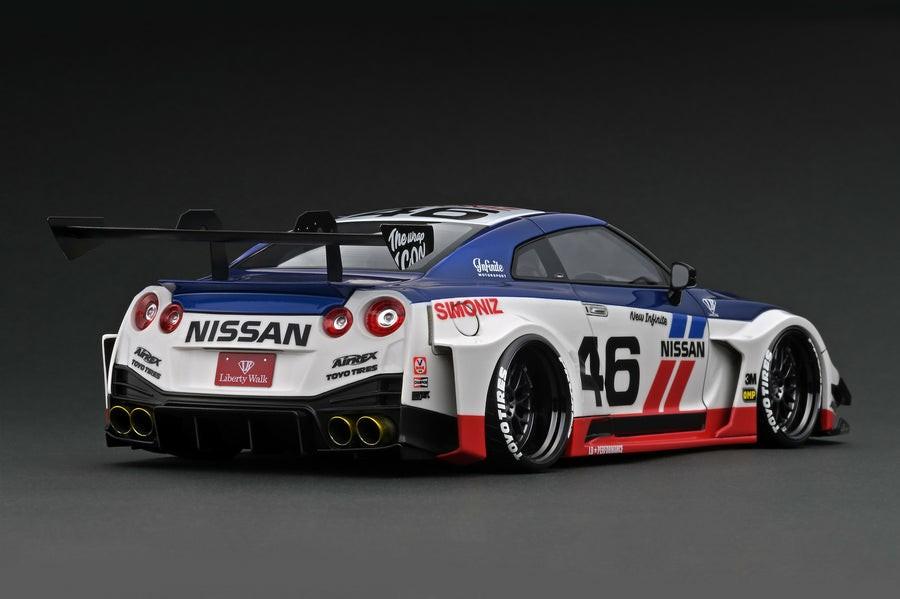 Nissan 35 GT-RR LB Silhouette Works - Bleu Clair - 1/12 - Ivy Model IV1201LB