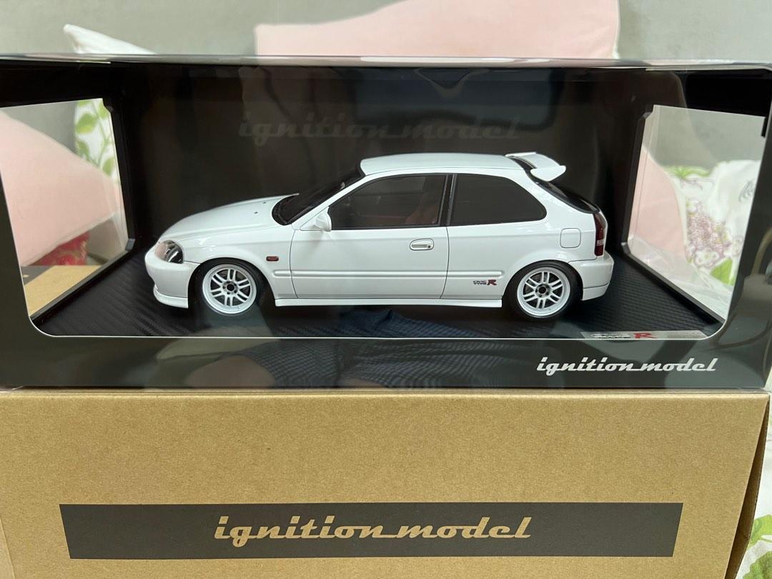 IG model Honda CIVIC (EK9) Type R White 本田思域ig 2673 白色1/18 1