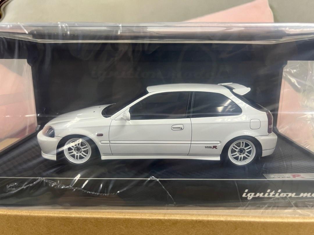 IG model Honda CIVIC (EK9) Type R White 本田思域ig 2673 白色1/18 1