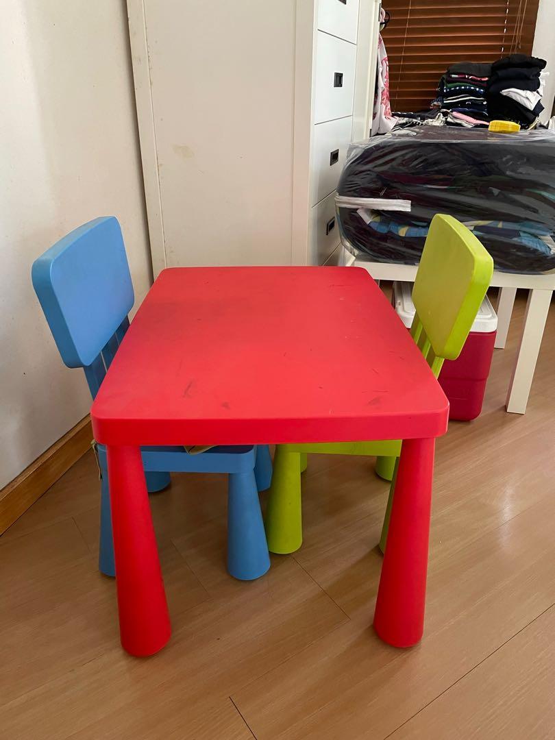 Ikea mammut kids table top