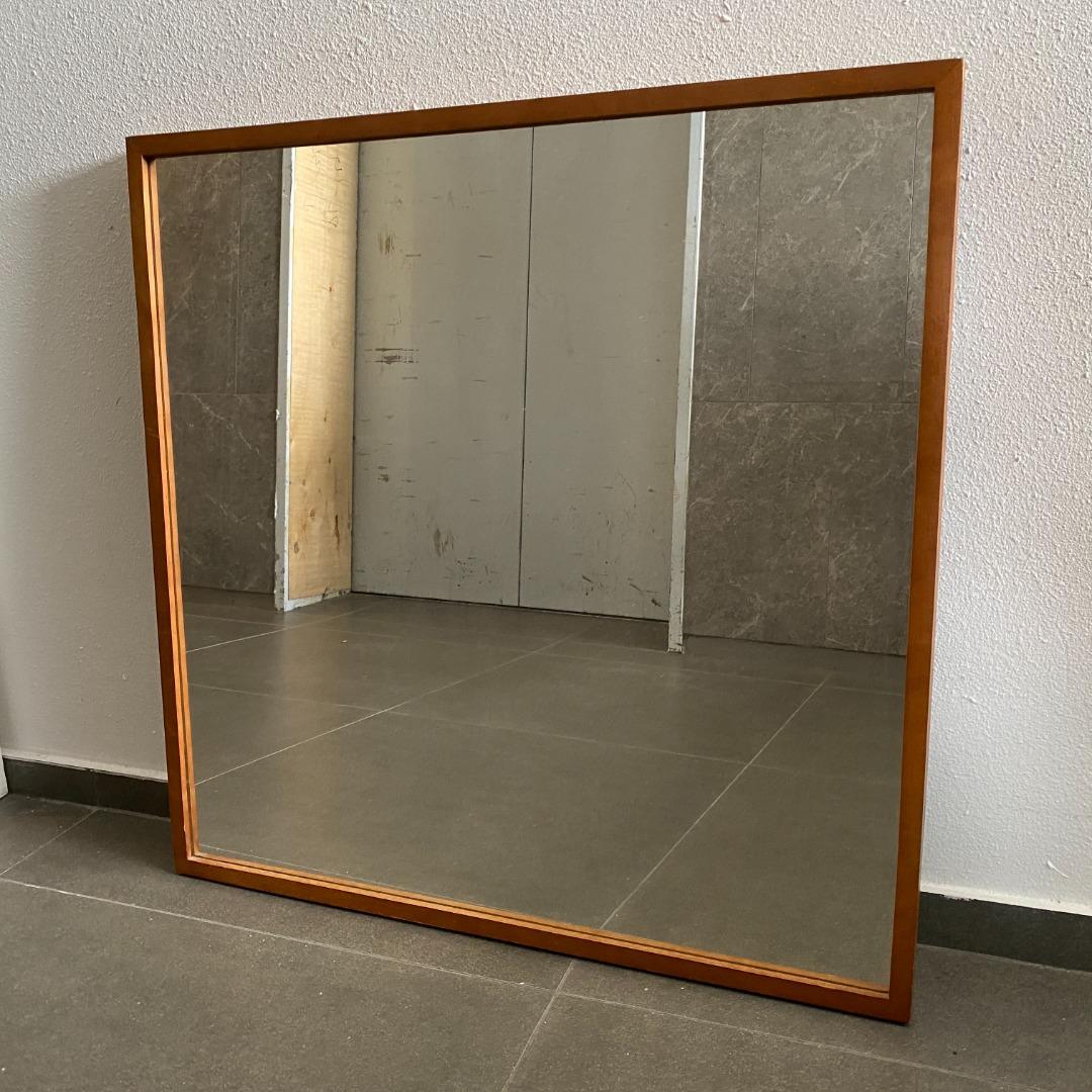 Ikea Stave Wooden Frame Square Mirror, Furniture & Home Living, Home