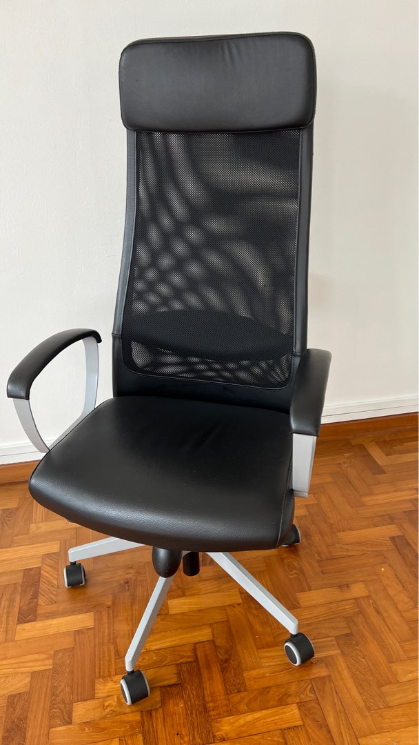 IKEA work chair, Furniture & Home Living, Furniture, Chairs on Carousell