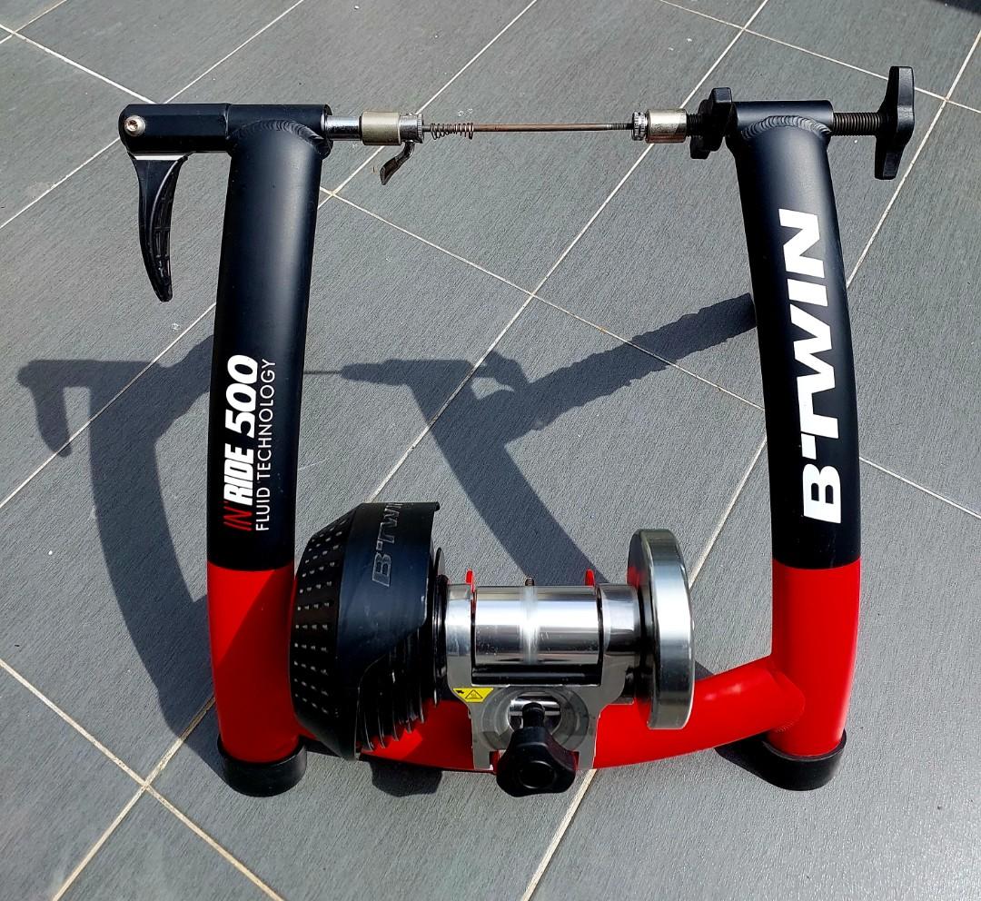 Decathlon btwin inride 100 cycling trainer sales