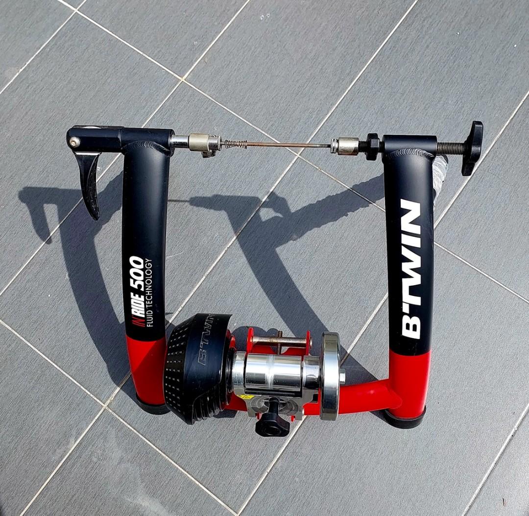 Decathlon btwin inride 100 cycling trainer sales