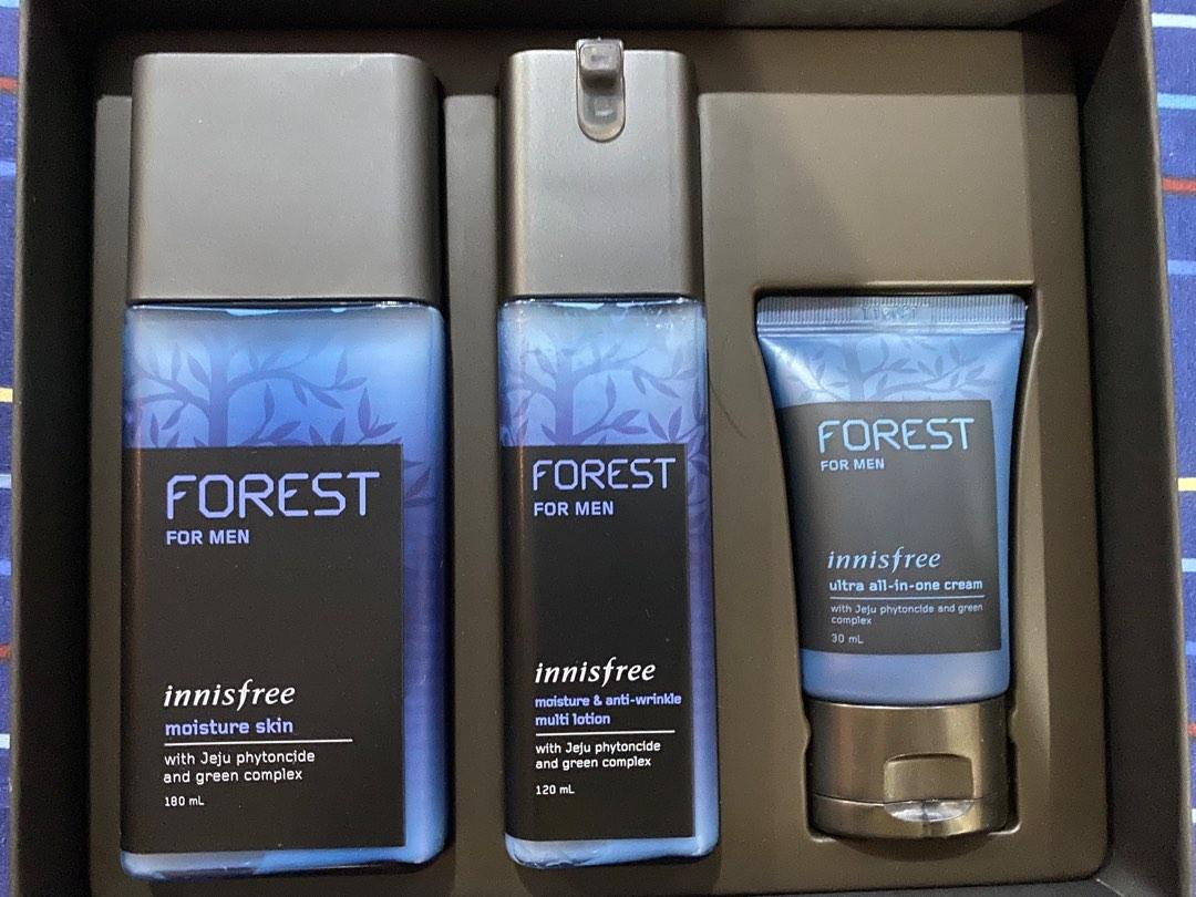 Innisfree Moisture set forest Men (Category: Face Care) located in Quezon City. Submitted by wkouy (Listing ID 1191076901, Image 2). Description: Authentic Innisfree moisture set for Men. Made in Korea .