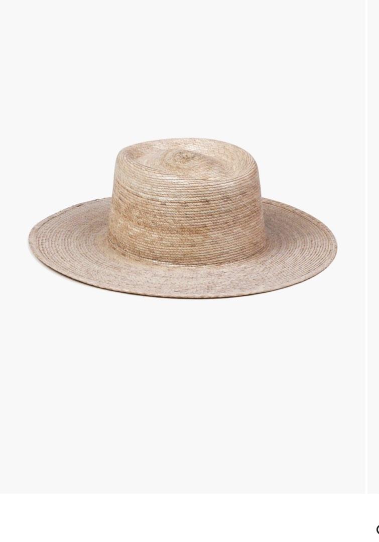 購置IT 移民平讓 全新連吊牌LACK OF COLOR STRAW FEDORA經典草帽 原價1580, 女裝, 手錶及配件, 帽