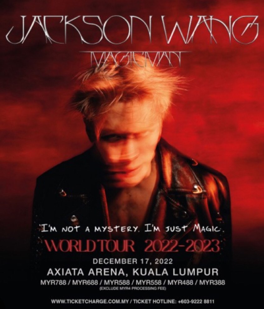 Jackson Wang Concert Ticket, Tickets & Vouchers, Event Tickets on Carousell