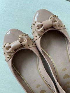 Jelly Bunny Flats in Dusty Pink