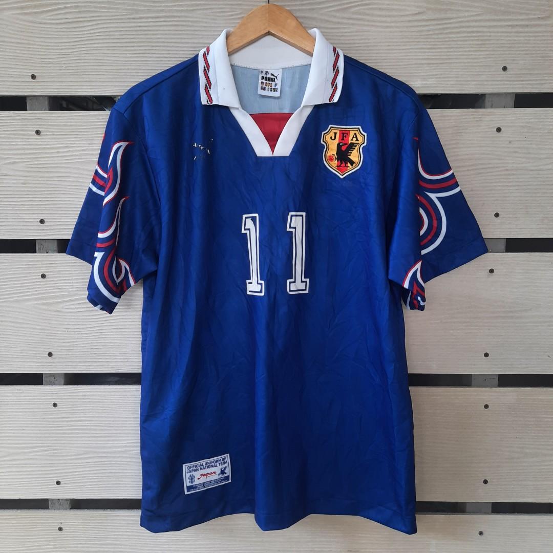 Jersey vintage japan 96/98 original, Olah Raga, Baju Olahraga di Carousell