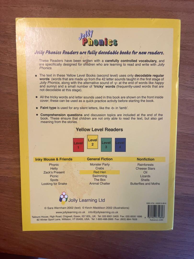 Jolly phonics level 2, Hobbies & Toys, Books & Magazines, Children's
