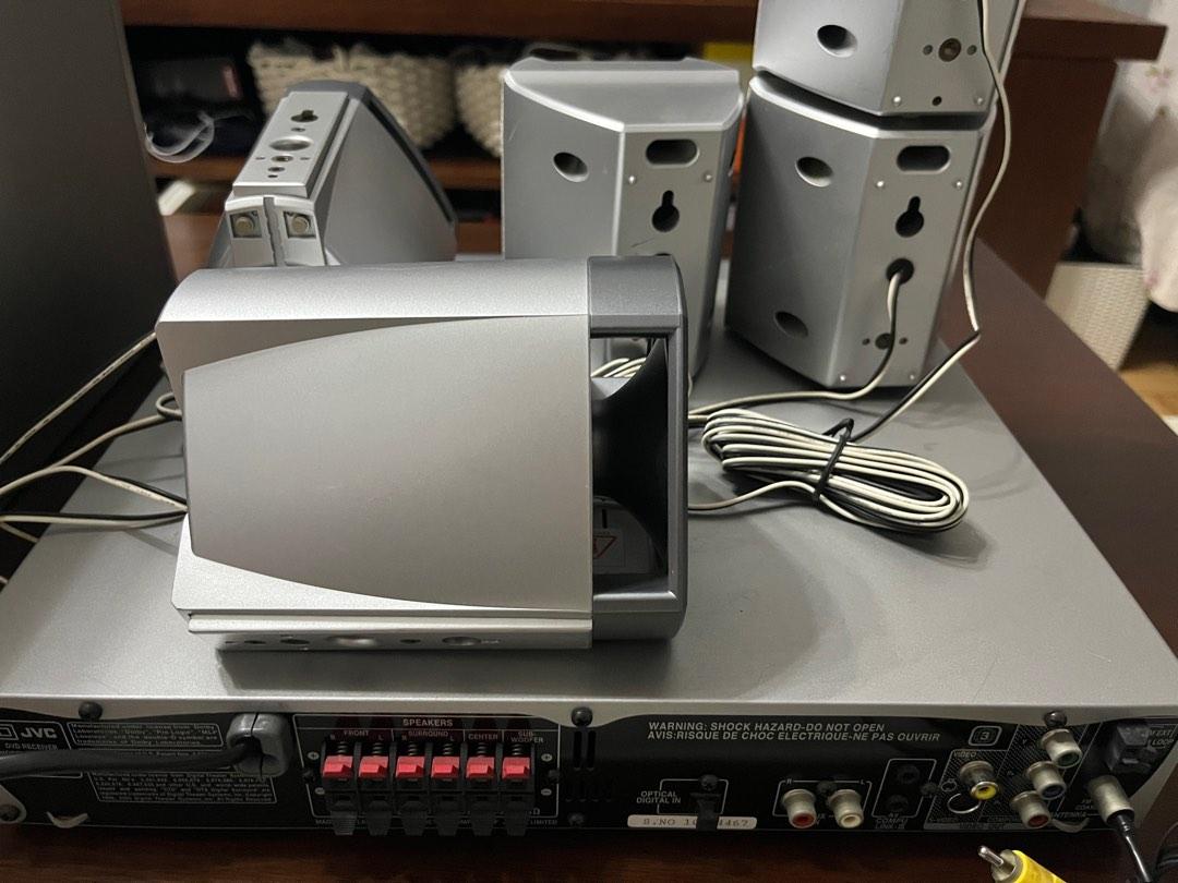 jvc dvd receiver xvths3, 音響器材, Soundbar、揚聲器、藍牙喇叭、耳擴 Carousell