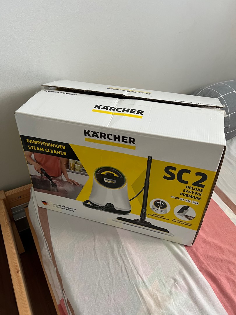 KARCHER SC2 STEAM CLEANER DELUXE EASYFIX PREMIUM, TV & Home Appliances