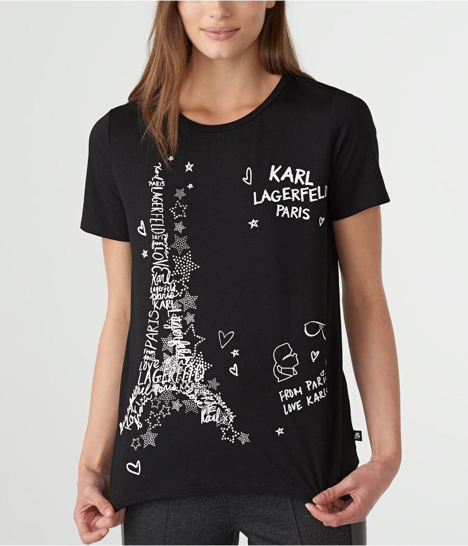Karl lagerfeld eiffel outlet tower sweatshirt