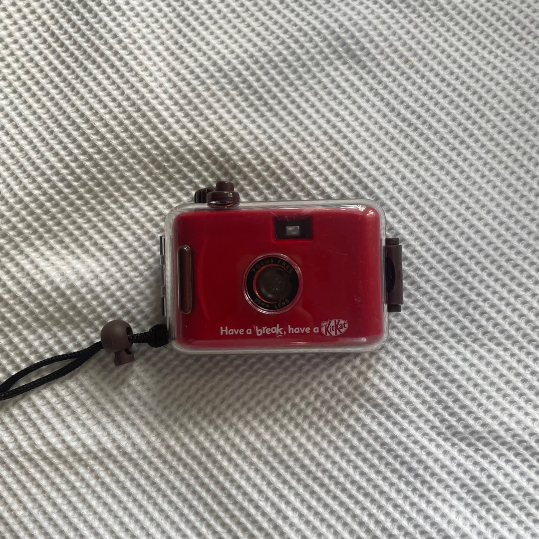 Kitkat Waterproof Film Camera, Photography, Cameras on Carousell
