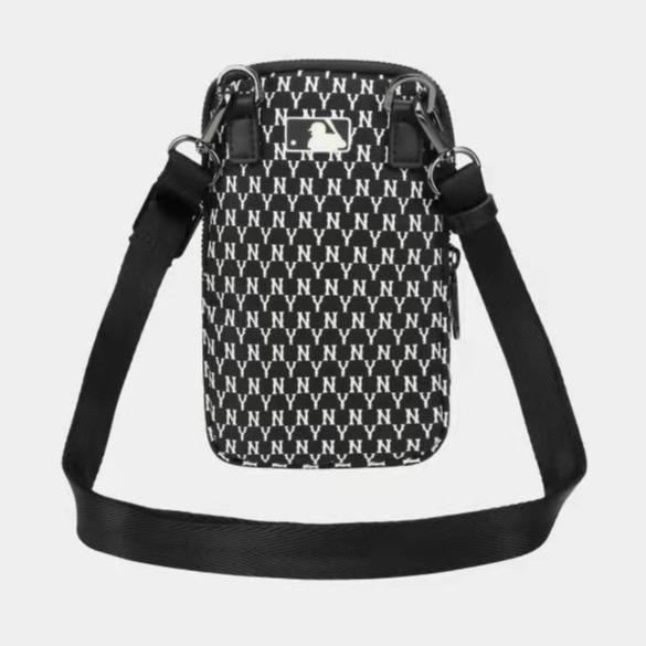 MLB Major League Baseball Bag Japanese Korean Fashion Black Sling Bag Men Woman Hand Carry Cross body Bag Shoulder Bag Pouch Chest Bag
